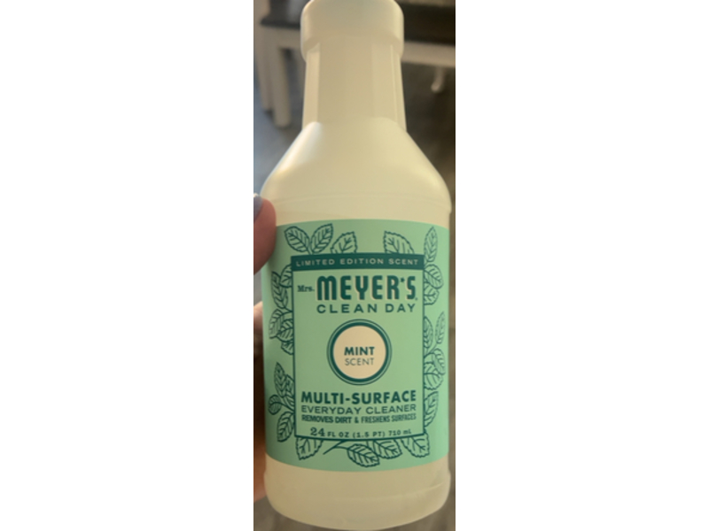 Mrs. Meyers Clean Day Everyday Cleaner, Mint Scent, 24 fl oz/710 mL