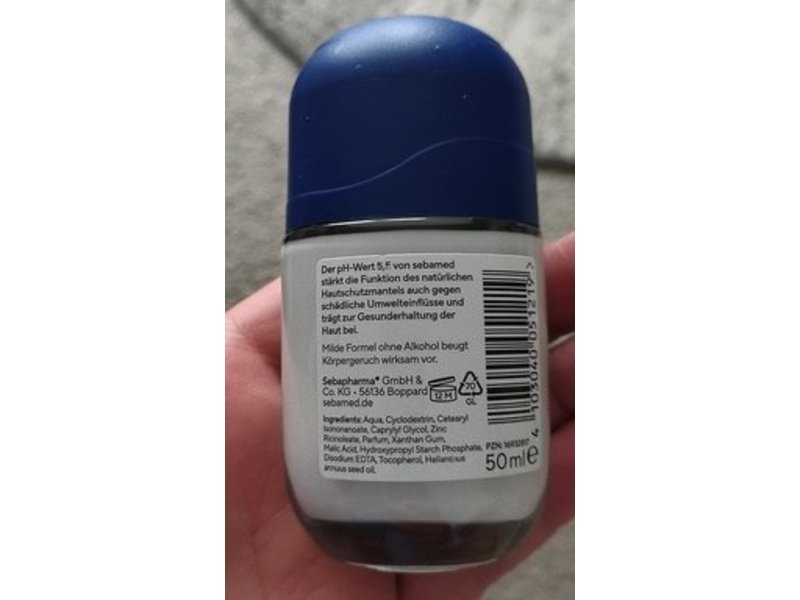 SebaMed Balsam Deo Men Roll-On Balm, 50 mL