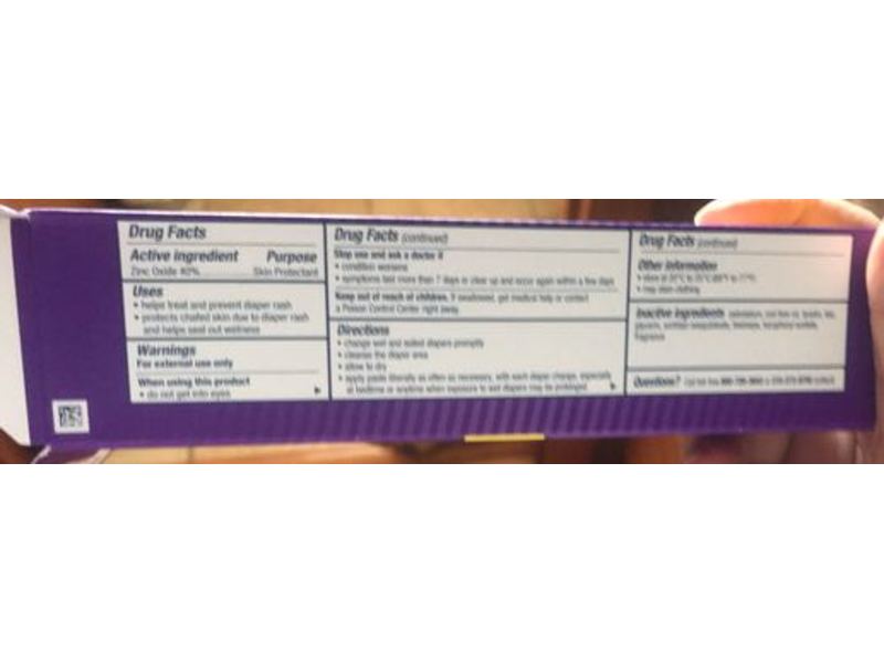 Desitin Original Diaper Rash Paste, Maximum Strength, 4.8 oz/136 g