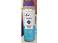 Zum Plant-Based Body Soap, Sea Salt, 16 fl oz/473 mL - Image 3