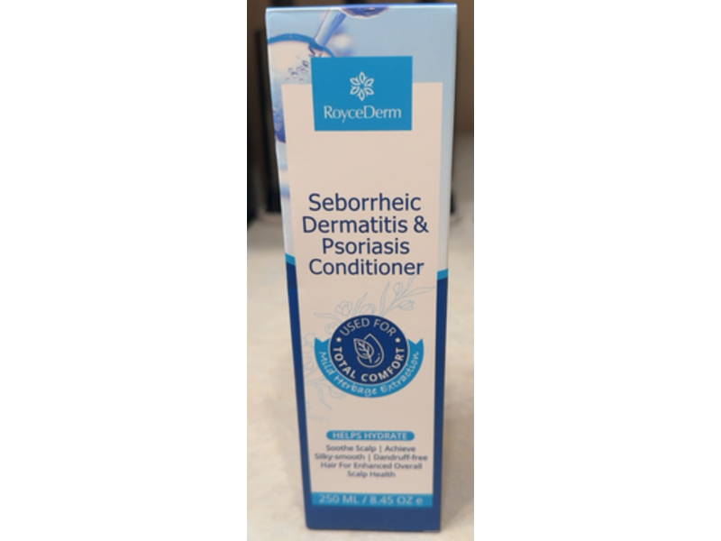 Roycederm Seborrheic Dermatitis & Psoriasis Conditioner, 8.45 fl oz/250 mL