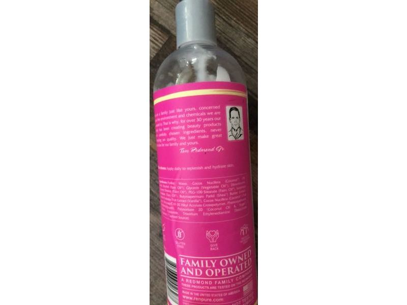 Renpure Body Lotion, Shea Butter, Vanilla, 16 fl oz/473 mL