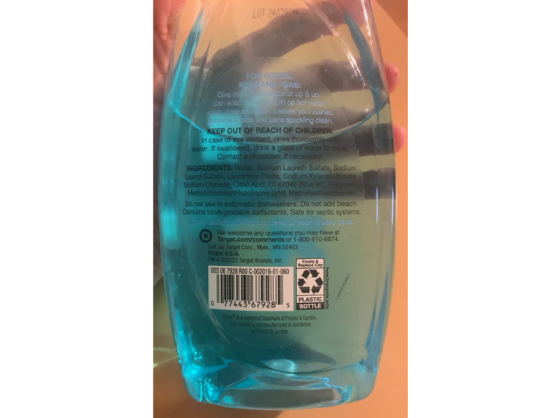 Up & Up Ultra Concentrated Dish Soap, Original Scent, 28 fl oz/828 mL