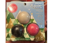 Eos Limited Edition Holiday Collection Lip Balm, Lump Of Coal, Cotton Candy Snowball & Sparkling Sugar Plum, 0.25 oz/7 g - Image 3