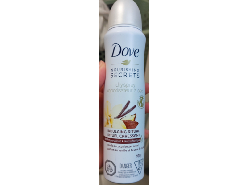 Dove Dry Spray Antiperspirant Nourishing Secrets, 107 g