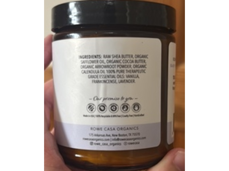 Rowe Casa All Natural Baby Mama's Belly Butter, 9 fl oz/266 mL