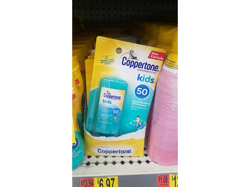 coppertone kids sunscreen stick