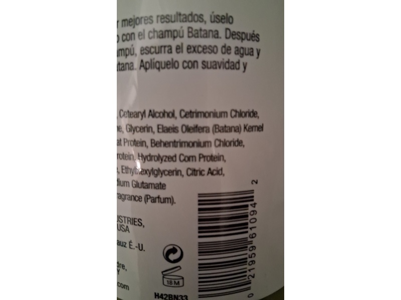 Hair Chemist Strengthening Conditioner, Batana, 33.8 oz/1 L