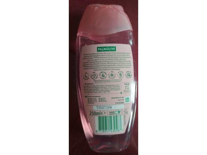 Palmolive Silky Oil Shower Gel, Coconut & Lavender, 250 mL
