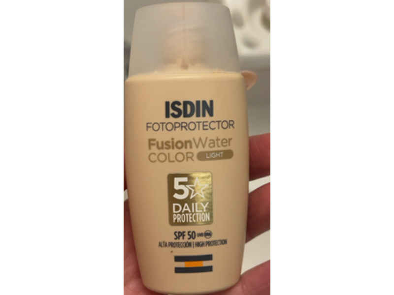 Isdin Fotoprotector Fusion Water Color, Light, SPF 50, 50 mL