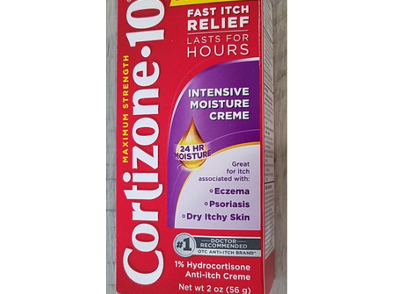 Cortizone.10 Itch Relief Intensive Moisture Creme, 2 oz/56 g