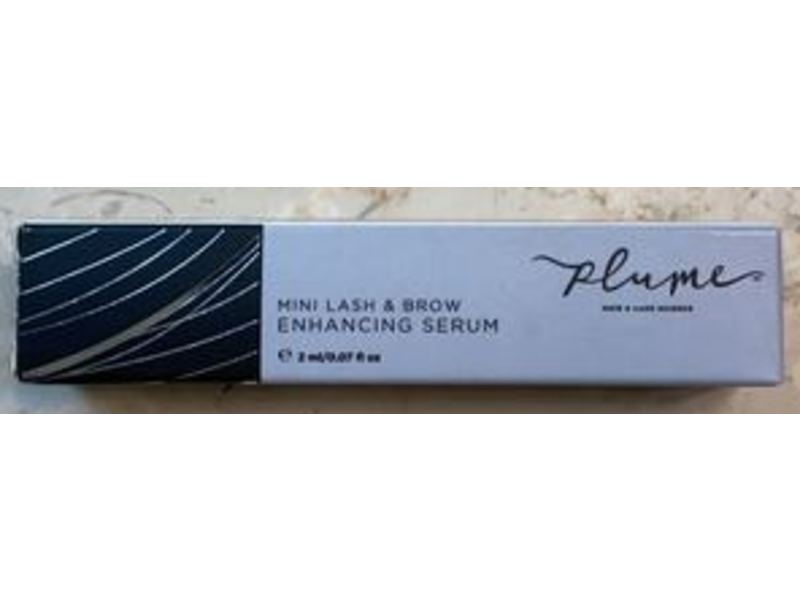 Plume Mini Lash & Brow Enhancing Serum, 0.007 fl oz/2 mL