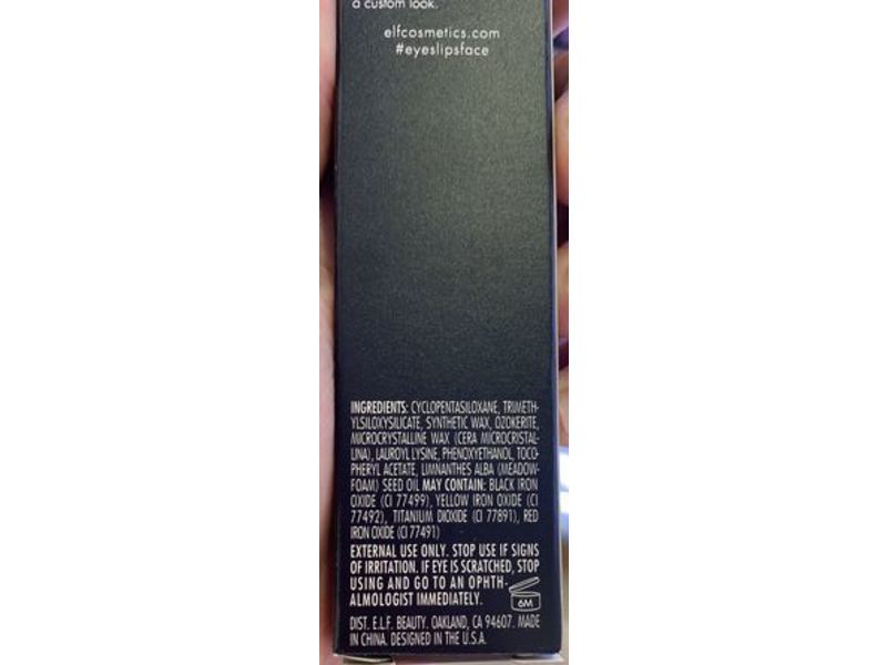 E.l.f. No Budge Matte Shadow Stick , Cool Beans, 0.05 oz/1.6 g