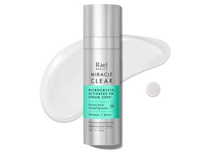 Rael Miracle Clear Microcrystal Activated PM Serum 2000, Allantoin + Ectoin, 1.08 fl oz/32 mL