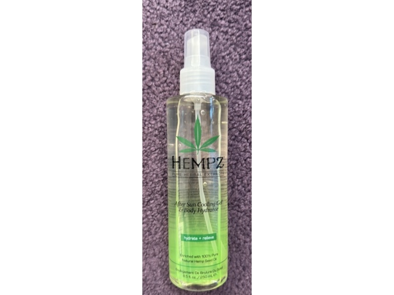 Hempz After Sun Cooling Gel, 0.5 fl oz/250 mL