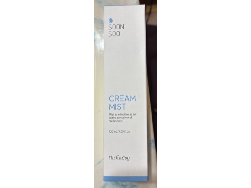 Elishacoy Soon Soo Cream Mist, 4.05 fl oz/120 mL