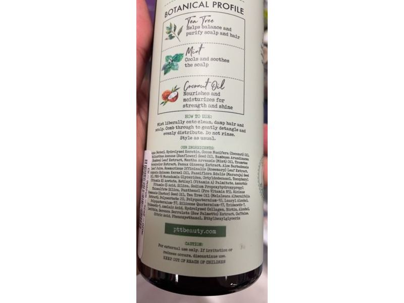 Pharm To Table Scalp Relief Tea Tree, Leave-in, 8 fl oz/240 ml