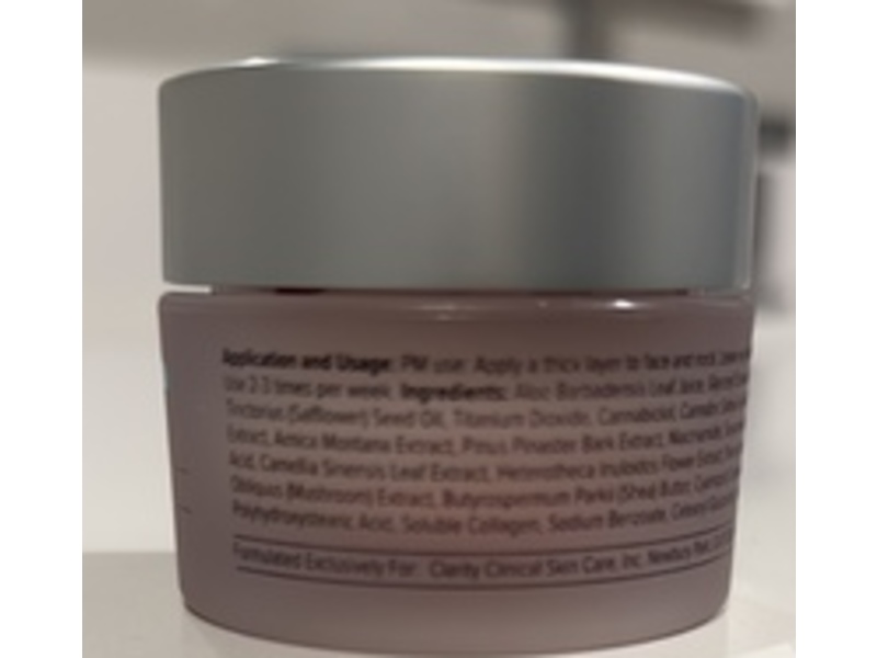 ClarityRx Cbd Mask, 0.5 oz/15 g