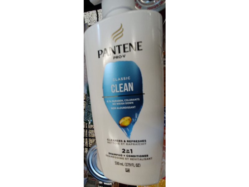 Panten Classic Clean 2 In 1 Shampoo + Conditioner, 17.9 fl oz/530 mL