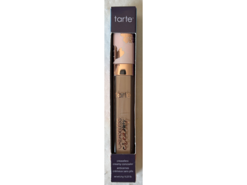 Tarte Creaseless Creamy Concealer, 34S Medium Sand, 0.225 oz/6.4 g