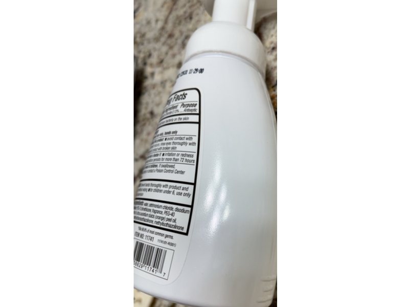 Personal Care Foaming Hand Sanitizer, Cashmere Vanilla, 8 fl oz/236 mL