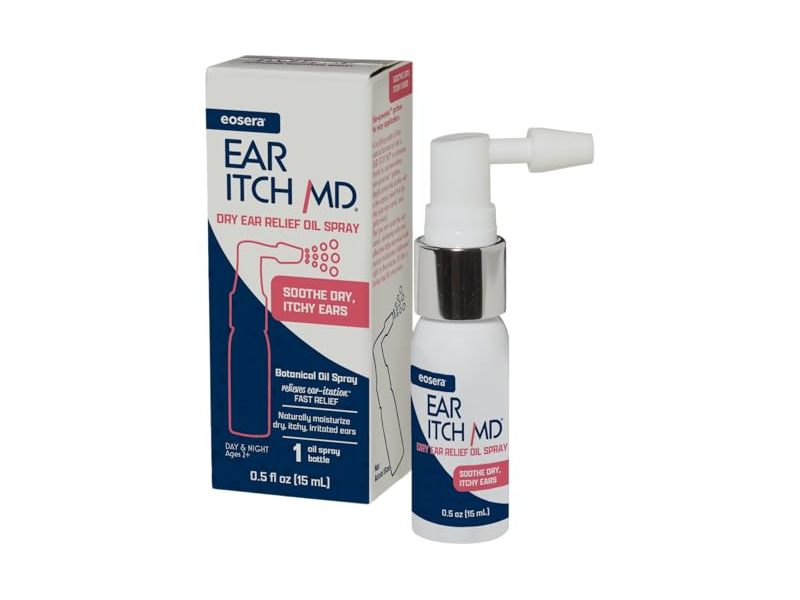 Eosera Ear Itch Md Ear Relief Oil Spray, 0.5 fl oz/15 mL