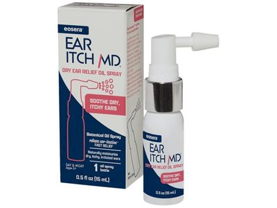 Eosera Ear Itch Md Ear Relief Oil Spray, 0.5 fl oz/15 mL