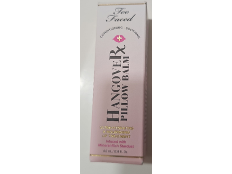 Too Faced Hangover Pillow Lip Balm, 0.14 fl oz/4 mL