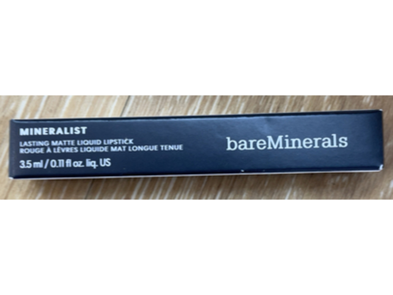 Bareminerals Mineralist Comfort Matte Lipstick, Influential, 0.11 fl oz/3.5 mL