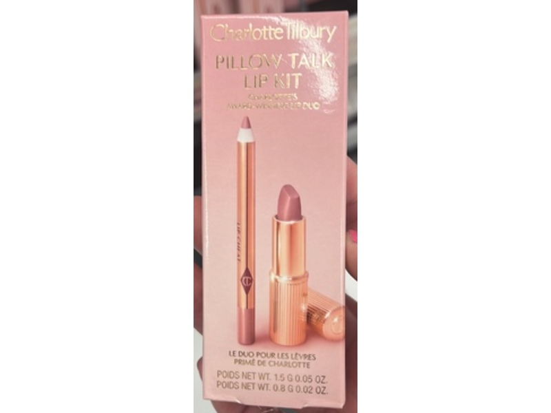 Charlotte Tilbury Lipstick & Liner Kit, Pillow Talk