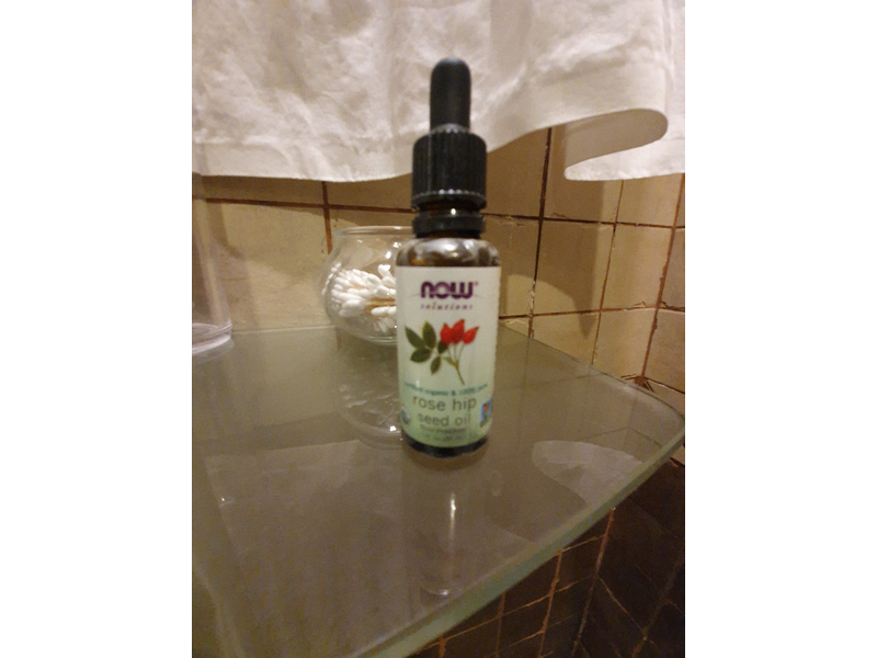 Now Foods Organic Rose Hip Seed Oil, 1 fl oz/30 mL
