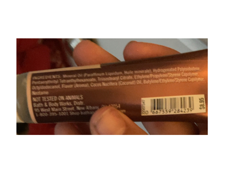 Bath & Body Works Lip Gloss, Sweet Coffee Bean, 0.47 fl oz/14 mL