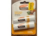 Palmer's Raw Shea Nourish Lip Balm Duo, Vitamin E, 0.30 oz/8 g - thumbnail 2