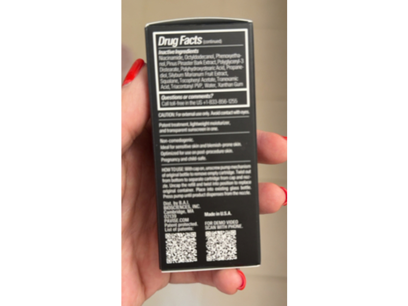 Pavise Dynamic Age Defence SPF Refill, SPF 30 PA++++, 1 fl oz/30 mL