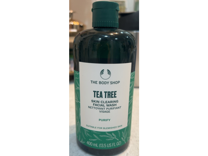 The Body Shop Tea Tree Skin Clearing Facial Wash, 13.5 fl oz/400 mL