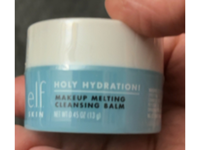 e.l.f. Skin Holy Hydration Makeup Melting Cleansing Balm, 0.45 oz/13 g