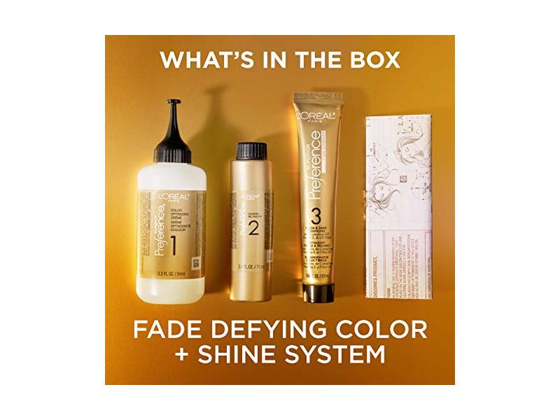 L'Oreal Paris Superior Preference Fade-Defying Color + Shine System, 7 Dark Blonde
