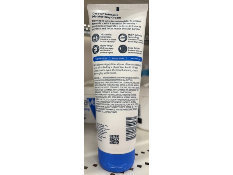 CeraVe Intensive Moisturizing Cream, 227 g