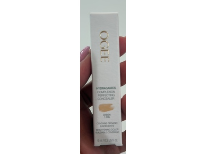 Ogee Hydraganics Complexion Perfecting Concealer, Linden 1.25N, 0.2 fl oz/6 mL