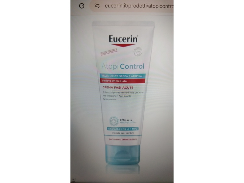 Eucerin Atopi Control Cream, 40 mL