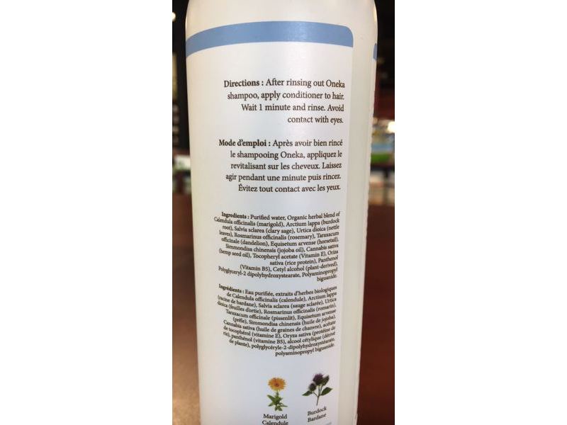 Oneka Conditioner, Unscented, 16.5 oz/500 mL