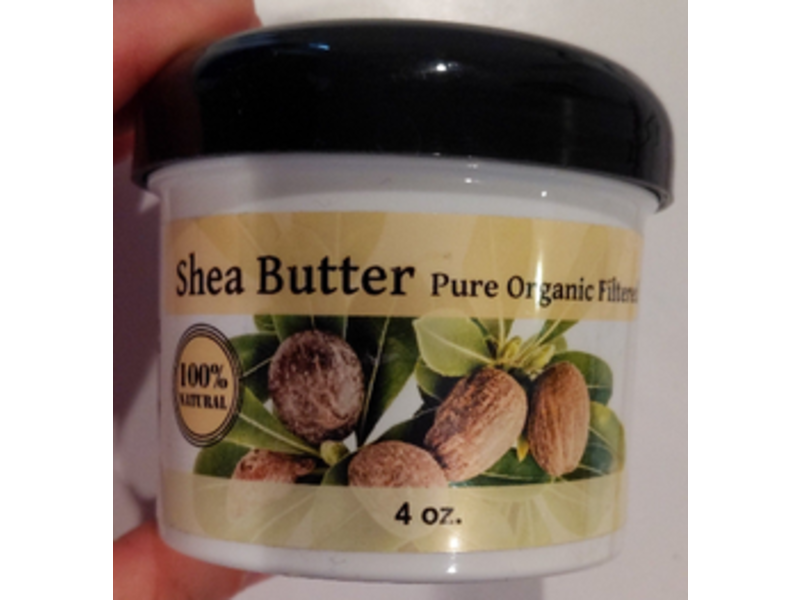 Shea Butter Pure Organic Filtered, 4 oz