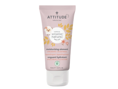 Attitude Baby Moisturizing Ointment, Oatmeal Sensitive Natural, 2.5 fl oz/75 mL