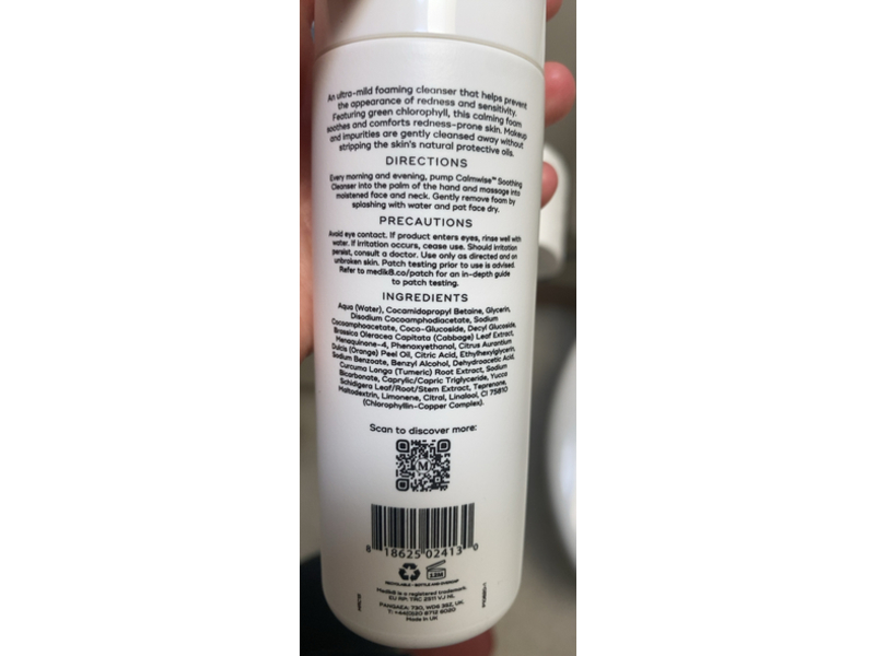 Medik8 Calmwise Soothing Cleanser, 5.0 fl oz/150 mL