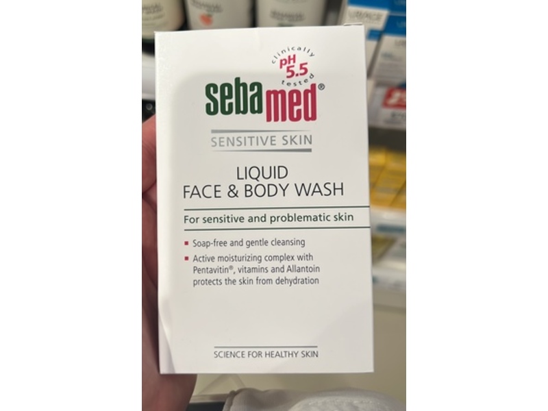 Sebamed Liquid Face & Body Wash, 200 mL