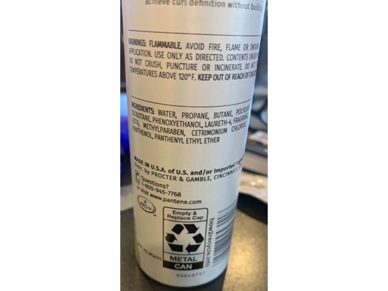 Pantene Shaping Mousse, Soft Curls, 6.6 oz/187 g, Pack Of 3