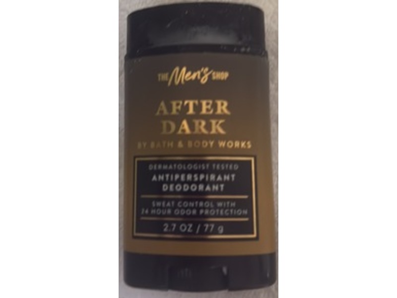 Bath and Body Works The Men's Shop After Dark Antiperspirant Deodorant, 2.7 oz/77 g