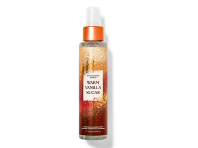 Bath & Body Works Daimond Shimmer Mist, Warm Vanilla Sugar, 4.9 fl oz/145 mL