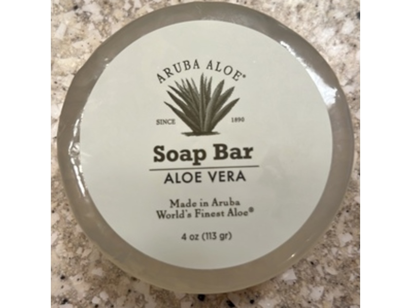 Aruba Aloe Soap Bar, Aloe Vera, 4 fl oz/113 g