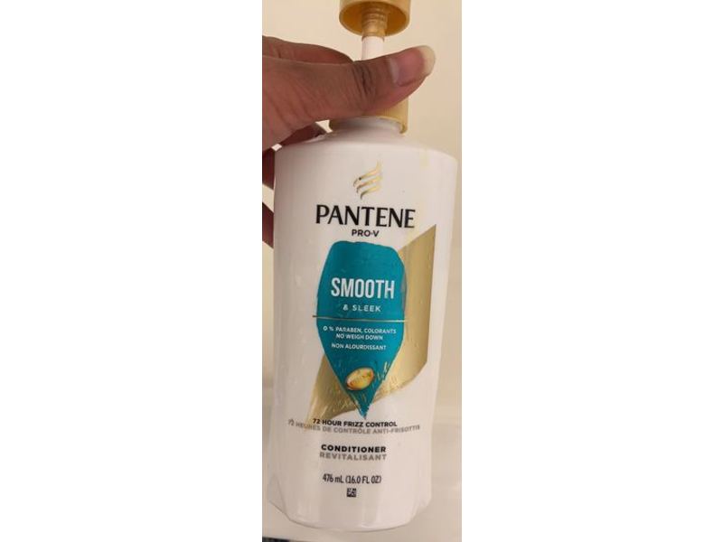 Pantene Pro-V Conditioner, Smooth and Sleek, 16 fl oz/476 mL